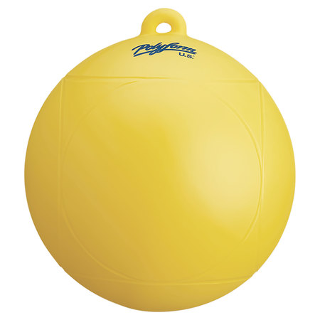 POLYFORM Polyform WS-1 YELLOW WS Series Water Ski Buoy - 8" x 8.5", Yellow WS-1 YELLOW